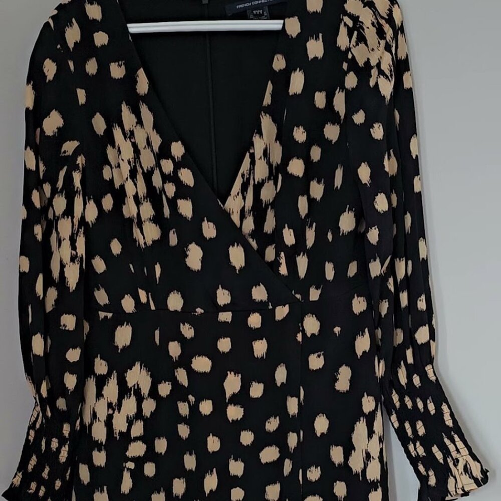 French Connection Drape Dress